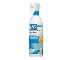 HG Eliminador de Manchas de Humedad, Limpiador de Juntas Negras para Paredes, Azulejos y Silicona en Baños, Cocinas y Exteriores - 500 ml (el embalaje puede variar)