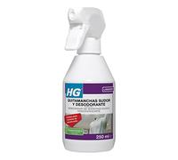 HG Eliminador Manchas Sudor y Desodorante, Tratamiento Prelavado para Eliminar Manchas de Axilas en Camisetas y Camisas, Tejidos Blancos y de Color - 0,25 cl