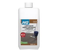 HG Limpiador Abrillantador Laminado uso diario, Limpia y Da Brillo a Todo Tipo de Suelos Laminados de Madera, Abrillantador Seguro para Suelos - 1 L (464100130), 1000 mililitro, 1