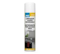 HG Limpieza Rápida para Acero Inoxidable, Elimina Grasa, Suciedad y Huellas Dactilares en Todas las Superficies de la Cocina - Spray de 300 ml (341030130)
