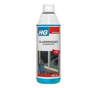 HG Limpiador de cristales concentrado profesional superconcentrado para un brillo limpio y sin manchas, utilizado por limpiadores de ventanas profesionales (500 ml) - 297050105