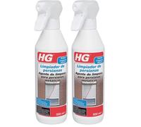 HG Limpiador de Persianas, Recupera el Blanco de las Persianas, Spray Limpiador - 500 ml, El embalaje puede variar (Paquete de 2)