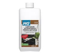 HG Limpiador Extrafuerte piedra natural, Abrillantador para Mármol, Terrazo o Granito, Limpia Suelos Extrafuerte que Elimina la Grasa y la Suciedad y Restaura el Brillo de la Piedra Natural, 1 Litro