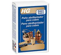 HG Paño Abrillantador para Cobre para Restaurar el Brillo de Joyas y Adornos de Manera Cuidadosa, 1 x 30 cm