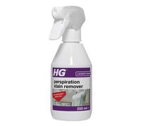 HG Perspiration Stain Remover Spray, Yellow & White Stain Remover for Clothes, Laundry Pre Treatment Fabric Stain Remover & Smell Remover, Antiperspirant & Sweat Mark Remover for Shirts & Tops - 250ml