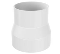 HG Power 110-100mm Reductor Tubo para Conexión de Tuberías para Campana Extractora, Extractor Cocina, Extractor de Humos Cocina