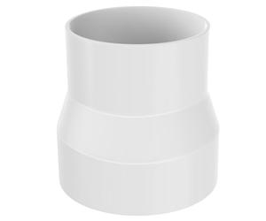 HG Power 110-100mm Reductor Tubo para Conexión de Tuberías para Campana Extractora, Extractor Cocina, Extractor de Humos Cocina