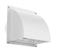 HG Power Rejilla Ventilación 100mm Rejilla Ventilacion Regulable Menor Ruido Rejilla Ventilacion Horno, para Campana de Cocina, Blanco