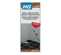 HG Protector de lechada de pared y suelo, sellador de lechada incoloro y sellador entre azulejos, protector de suelo de cocina y baño, protección invisible para lechada, 250 ml