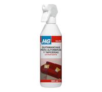 HG Quitamanchas para Alfombras y Tapicerías Extrafuerte,Quitamanchas en Spray para Todo Tipo de Tejidos,Limpiador para Sofá y Alfombras, Eficaz Contra las Manchas Más Difíciles,500 ml