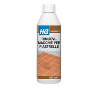 HG Quitamanchas nº 21, quitamanchas que elimina grasa, manchas de aceite y resina de azulejos de terracota, ladrillos, lacados, piedra natural, porcelana cemento y cemento - 500 ml (166050106)