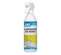 HG Limpiador de Moho, Spray Antimoho Eficaz, Elimina Manchas de Humedad y Moho de Paredes, Azulejos, Sellos de Silicona y más - 500ml (639050130)
