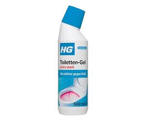 HG Super Fuerza inodoro limpiador, 2 unidades (2 x 500 ml)