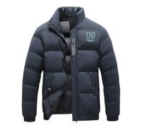 HGADXVBE Chaqueta Ligera Hombre A.s.t.o.n M.a.r_tin, chaquetas de entretiempo resistente al agua, para exteriores, otoño e invierno, días fríos y lluviosos, Plumiferos(Dark Blue,4XL)