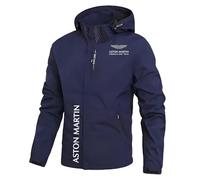 HGADXVBE Chaqueta ligera impermeable para hombres A.s.t.o.n M.a.r.ti.n, Chaqueta de abrigo delgada para hombres en otoño e invierno, Chaqueta resistente al desgaste de varios, ciudad(Dark Blue,2XL)