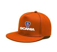 HGADXVBE Gorras De Hombre Beisbol Sc A. B, Gorras De BéIsbol Suave Y Confortable, Ajustable Unisex Gorra De Algodón Trucker, work(Orange)
