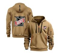 HGADXVBE Sudadera con capucha y cremallera hombre Para In.di.an.ap.ol.is 500, No se deforma al lavar, Per tempo libero, viaggio e quotidianità, Estilo(Brown,XXL)