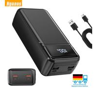 Hganus-batería externa de 50000mAh, 22,5 W, carga rápida, batería de gran capacidad, estación de carga rápida recargable para IPH, Xiaomi, Samsung, iPad 50000mAh