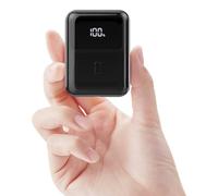 Hganus Power Bank 10000mAh 22.5W Batería Externa Carga Rapida,USB C PD3.0 QC4.0 Cargador Bateria Portatil Compatible con iPhone 15 14 13 12 Pro MAX Mini Plus Samsung Xiaomi Huawei etc