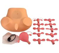 HGAYUBDV Modelo de útero y Ovario, Modelo de maniquí for Examen Interno ginecológico, Modelo de Examen de 8 Lesiones uterinas, Modelo de Entrenamiento de práctica médica, for la enseñanza médica.