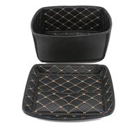 HGCXBYAP Caja de Cola Motocicleta Compatible con baúles Superiores de Motocicletas de 28L, 36L, 45L, 55L, 65L, 80L y 100L, con Forro Interior y cojín de Cuero PU. Motocicleta Top Case(28L)