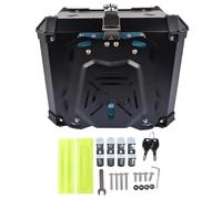 HGCXBYAP Compatible con el baúl Superior de Motocicleta AP03 de 55L, Impermeable, de Aluminio, con Cerradura de Seguridad.