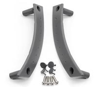 HGCXBYAP Manilla Tirador Lateral 1/2 Piezas de Cubierta de Panel de manija de Puerta Interior Izquierda/Derecha para VW Beetle 2000-2010 1C0867171A2QL Fundas de manija para Puerta Trim(Gray 2PCS Set)