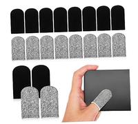 HGDNNDEOP Sweatproof Touch Screen Fiber Game Finger Game Finger Cots Finger Sleeve Cover Sweat Oil-Slip Screen Touch for Mobile Phone