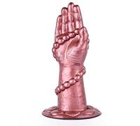 HGDTYRI Consolador de Silicona for Dedos, Mano y puños, tapón Anal de Silicona con Ventosa Fuerte, masajeador Anal for el Punto G y la próstata, masturbación for Mujeres y Parejas.(Stil-h)