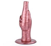 HGDTYRI Consolador de silicona for dedos, mano y puños, tapón anal de silicona con ventosa fuerte, masajeador anal for el punto G y la próstata, masturbación for mujeres y parejas.(Stil-a)