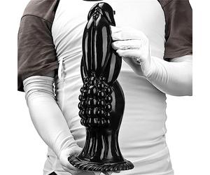 HGDTYRI Consolador gigante de 35 cm con ventosa fuerte, consolador anal XXL, réplica de pene, masturbadores gay, juguetes sexuales eróticos for parejas y mujeres.