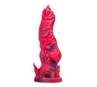 HGDTYRI Consolador monstruo BDSM, consolador anal súper suave, tapón anal de silicona con ventosa, masajeador de pene, punto G y próstata, juguetes sexuales for mujeres y hombres.(XS)