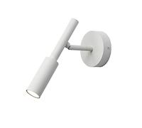 HGDXDP Lámpara de Pared Wall Lights Adjustable Bedside Lamp Creative Reading Infinite Wall Light Bedroom Bed Reading Light(White)