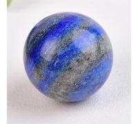 HGETJOHXEM 1pcs Lapis Lapis Quartz Ball Polished Globe Crystal Ball Stone Home Decor Beautiful Keepsake Gift Ornaments (Size : 60-70mm)