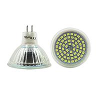 HGETJOHXEM Home Bulbs LED Spotlight Bulb MR16 GU5.3 220-240V Wall Lamp 3.5W 60LED 50CM Diameter Cup Shape for Downlight Indoor Using Household Lamp (Emitting Color : Warm White)