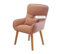 HGFVNFVKHA Sillón Ergonómico Giratorio de 360°, Sillones para el Salón de Estar con Cojín Suave, Requiere un Espacio Mínimo, para Oficina en Casa, Sala de Estar, Estudio y Dormitorio(Pink)