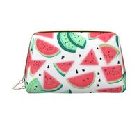 HGFVY Bolsa de aseo Fruits Watermelon, organizador de maquillaje fácil de transportar para brochas de maquillaje, pintalabios, Blanco, Talla única
