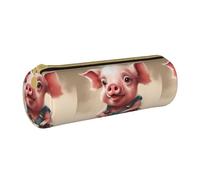 HGFVY Naughty Pig Baby - Estuche de PVC para lápices, estuche pequeño para bolígrafos, lápices y accesorios
