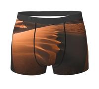 HGFVY Sand Dunes - Calzoncillos tipo bóxer para hombre, tallas S, M, L, XL, XXL, para interiores y exteriores, Negro -, XX-Large