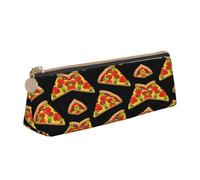 HGFVY Tasty Pizza Fashion - Estuche multifuncional de piel portátil con gran capacidad de almacenamiento