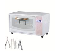 Hggdsac esterilizador manicura, esterilizador estetica, Alta Eficiencia Autoclav, Doble capa, tecnología de secado al aire caliente 167 °F, bajo ruido, para manicura, salón, odontología(24L/Rosa)
