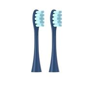 hGiesXgyN 2/4/6 cabezales de repuesto suaves para Oclean X/X PRO/Z1/F1 Blue Brush Heads Dupont Sonic cepillo de dientes boquillas de cerdas al vacío (2 unidades, azul)