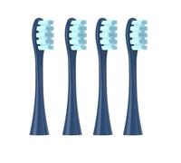 hGiesXgyN 2/4/6 cabezales de repuesto suaves para Oclean X/X PRO/Z1/F1 Blue Brush Heads Dupont Sonic cepillo de dientes boquillas de cerdas al vacío (4 unidades, azul)