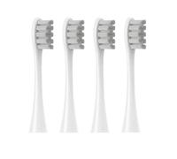 hGiesXgyN 2/4/6 cabezales de repuesto suaves para Oclean X/X PRO/Z1/F1, cabezales de cepillo azul, boquillas de cerdas de vacío Dupont Sonic (4 unidades, gris)