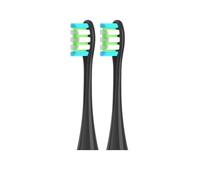 hGiesXgyN 2/4/6 cabezales de repuesto suaves para Oclean X/X PRO/Z1/F1 Cabezales de cepillo azul Dupont Sonic cepillo de dientes boquillas de cerdas al vacío (2 unidades, negro)