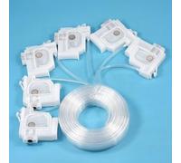 hGiesXgyN Amortiguador de Tinta Compatible con Epson L800 L1300 L1455 L801 L1800 L810 L850 L101 L201 Filtro de Descarga de Impresora 1300 Amortiguador/Amortiguador con Manguera/Tubo