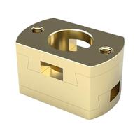 hGiesXgyN Piezas de Impresora 3D Acoplamiento Oldham Compatible con Impresora 3D Eje Z T8 Tornillo de Avance Cama Caliente, Ender 3 Pro V2 3S CR10 S4 S5/CR10S Pro Upgrade(2pcs)