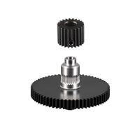 hGiesXgyN Piezas de Impresora 3D compatibles con Reprap Compatible con Titan Extrusora Repuestos Engranaje Hobb y Motor Paso a Paso Compatible con Reprap Compatible con Kossel mk8 i3(Set 1)