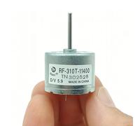 hGiesXgyN RF-310T-11400 D/V 5,9 Mini Motor de RF-310 DC 3,7 V 5V 6V 7300RPM Mini Motor de husillo redondo de 24mm eje largo de 17mm for reproductor de CD DVD