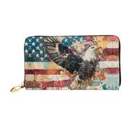 HGIUYDRD Bonita cartera para mujer con estampado de ratón, elegantes carteras pequeñas compactas con diseño de dos caras de impresión completa, Goshawk, Talla única